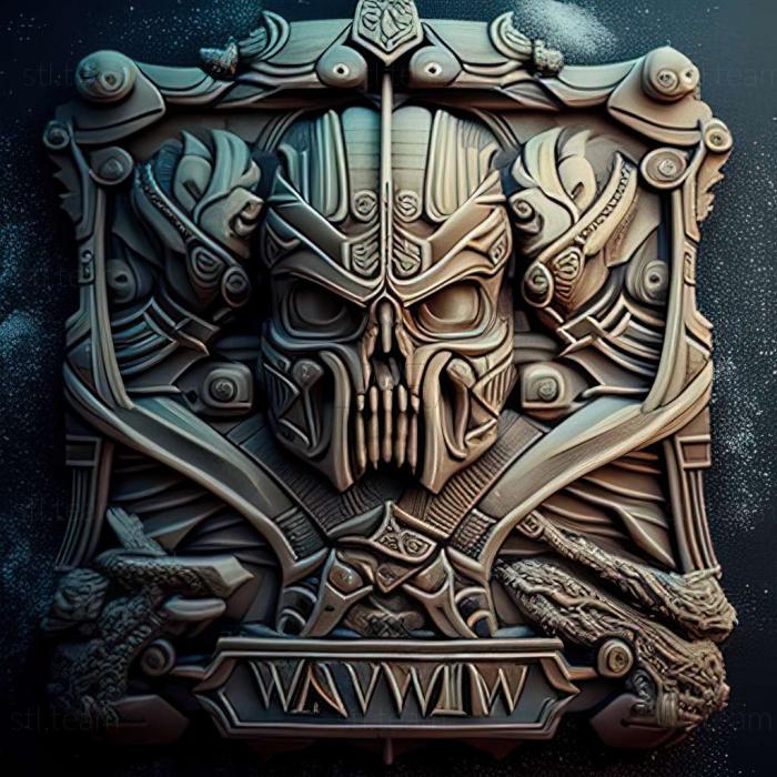 3D model Warhammer 40000 Dawn of War  Winter Assault game (STL)